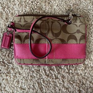 Coach wristlet